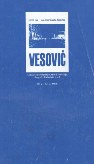 mio vesović: galerija grada zagreba, 1988.