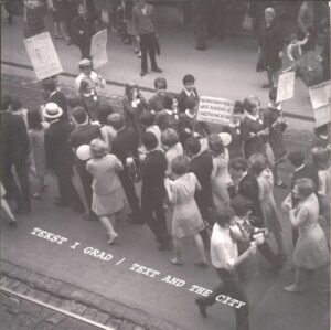 tekst i grad/text and the city, 2015.