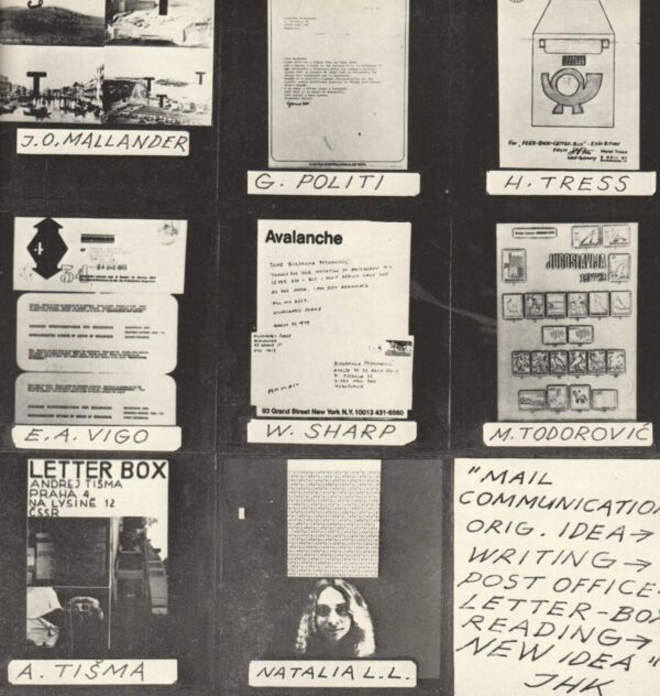 bogdanka poznanović: feedback letter-box, 1978.