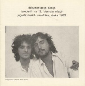 dokumentacija akcija izvedenih na 12. biennalu mladih jugoslavenskih umjetnika, rijeka 1983.