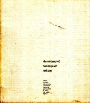 damnjanović/todosijević/urkom msu, 1975.