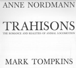 anne nordmann,mark tompkins: trahisons