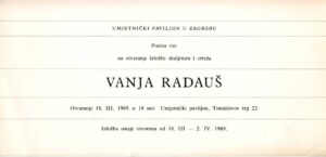 kartolina, pozivnica vanja radauš