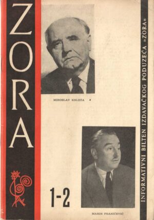 informativni bilten izdavačkog poduzeća zora, broj 1-2, 1963.
