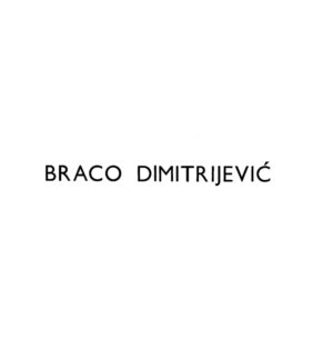 braco dimitrijević: katalog izložbe 08.02-25.02.1973.