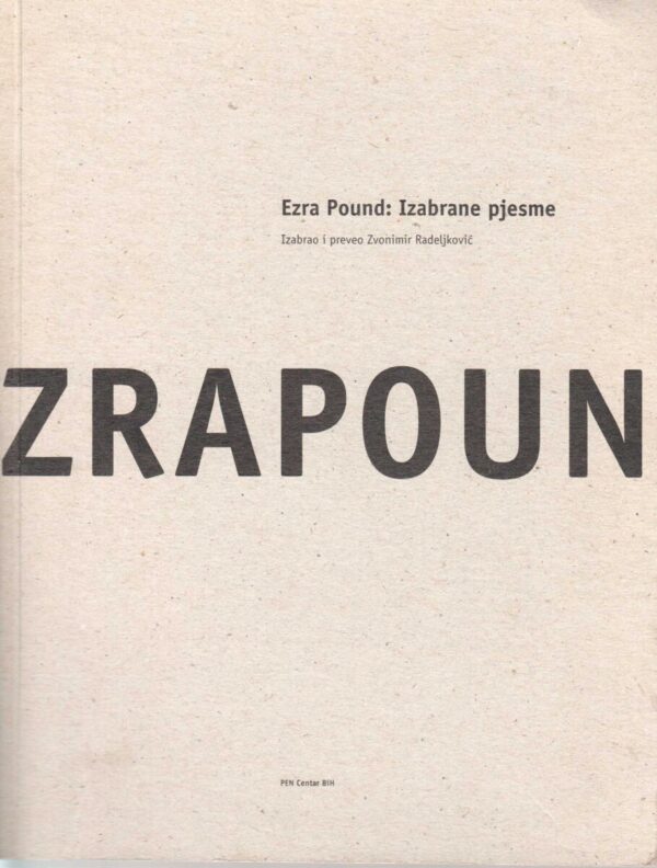 ezra pound: izabrane pjesme