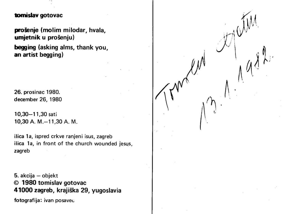 kartolina - tomislav gotovac