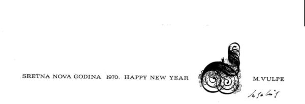 kartolina - sretna nova godina 1970.