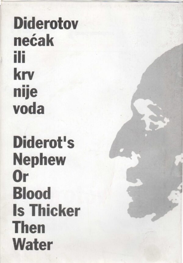 plakat - diderotov nećak ili krv nije voda