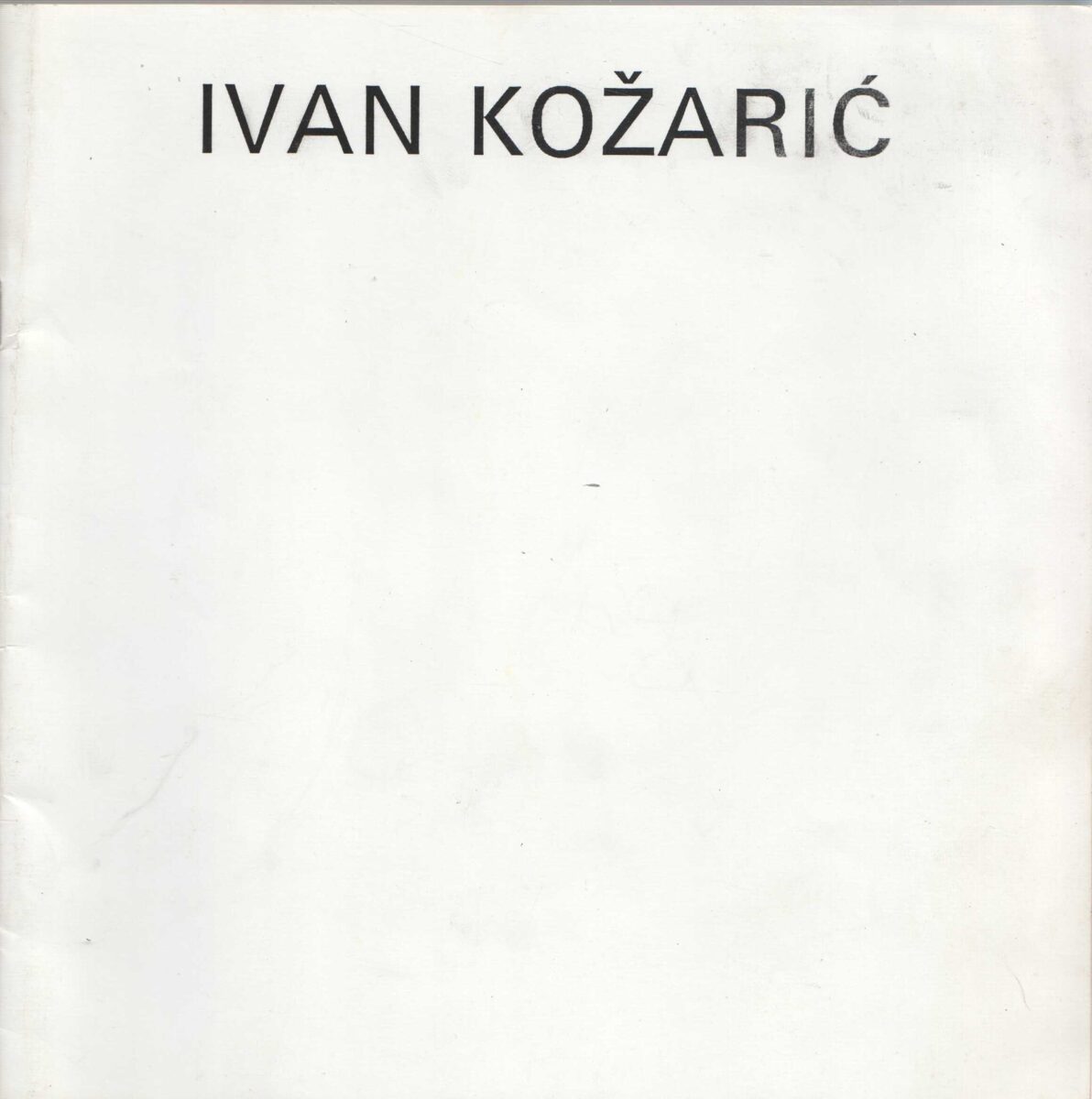 ivan kožarić - nove grafike
