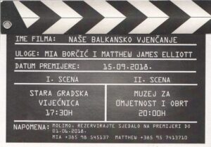 kartolina - naše balkansko vjenčanje