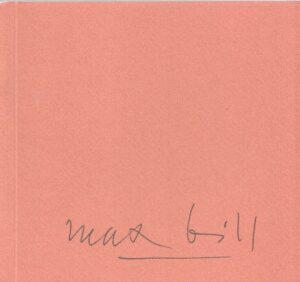 max bill, katalog izložbe