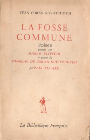 ivan goran kovačić, poezija