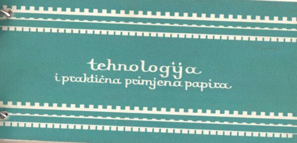 vjekoslav Žganjer: tehnologija i praktična upotreba papira