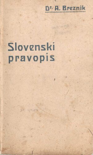 slovenski pravopis