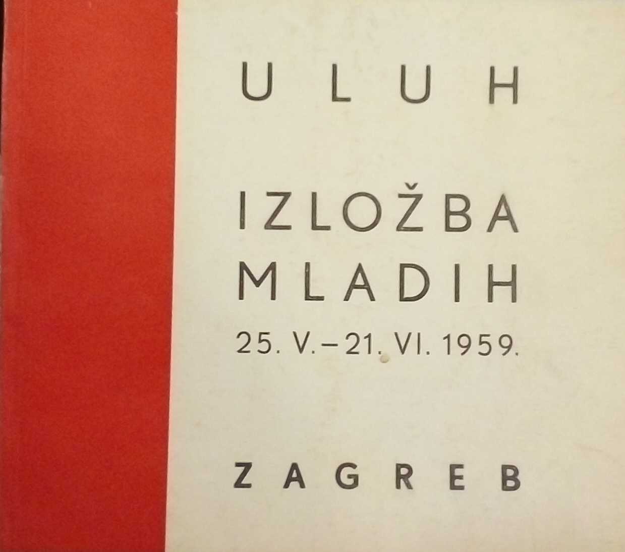izložba mladih, 25.05.-21.06.1959.