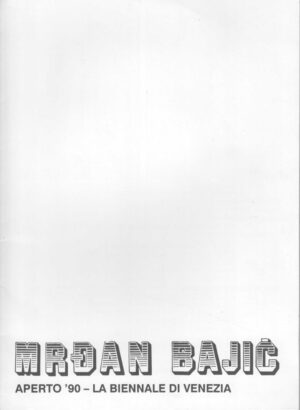 mrđan bajić - katalog/plakat