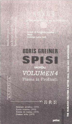 boris greiner: spisi