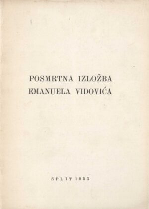 emanuel vidović, katalog izložbe