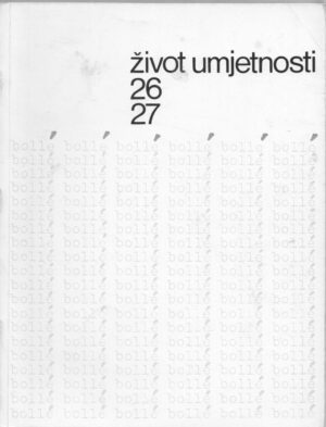 Život umjetnosti, br. 26./27.
