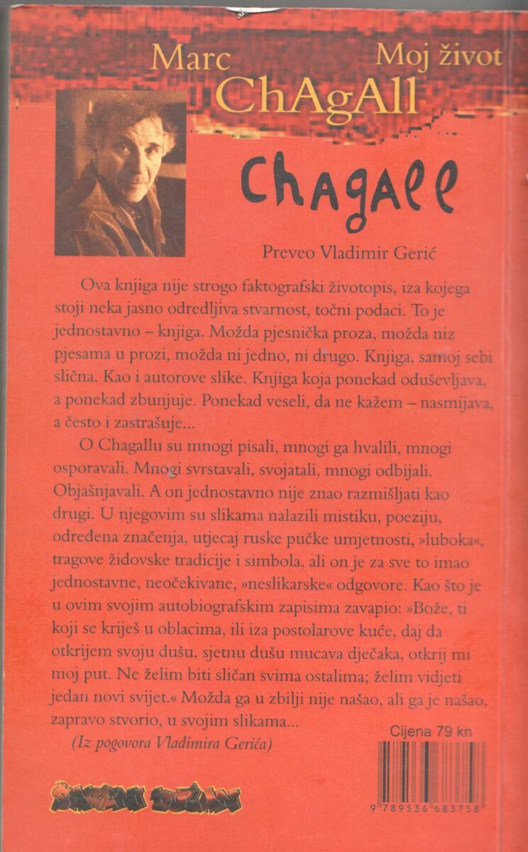 marc chagall: moj život