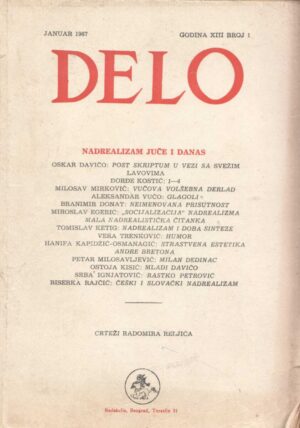 delo nadrealizam jučer i danas januar /1967 nr .1