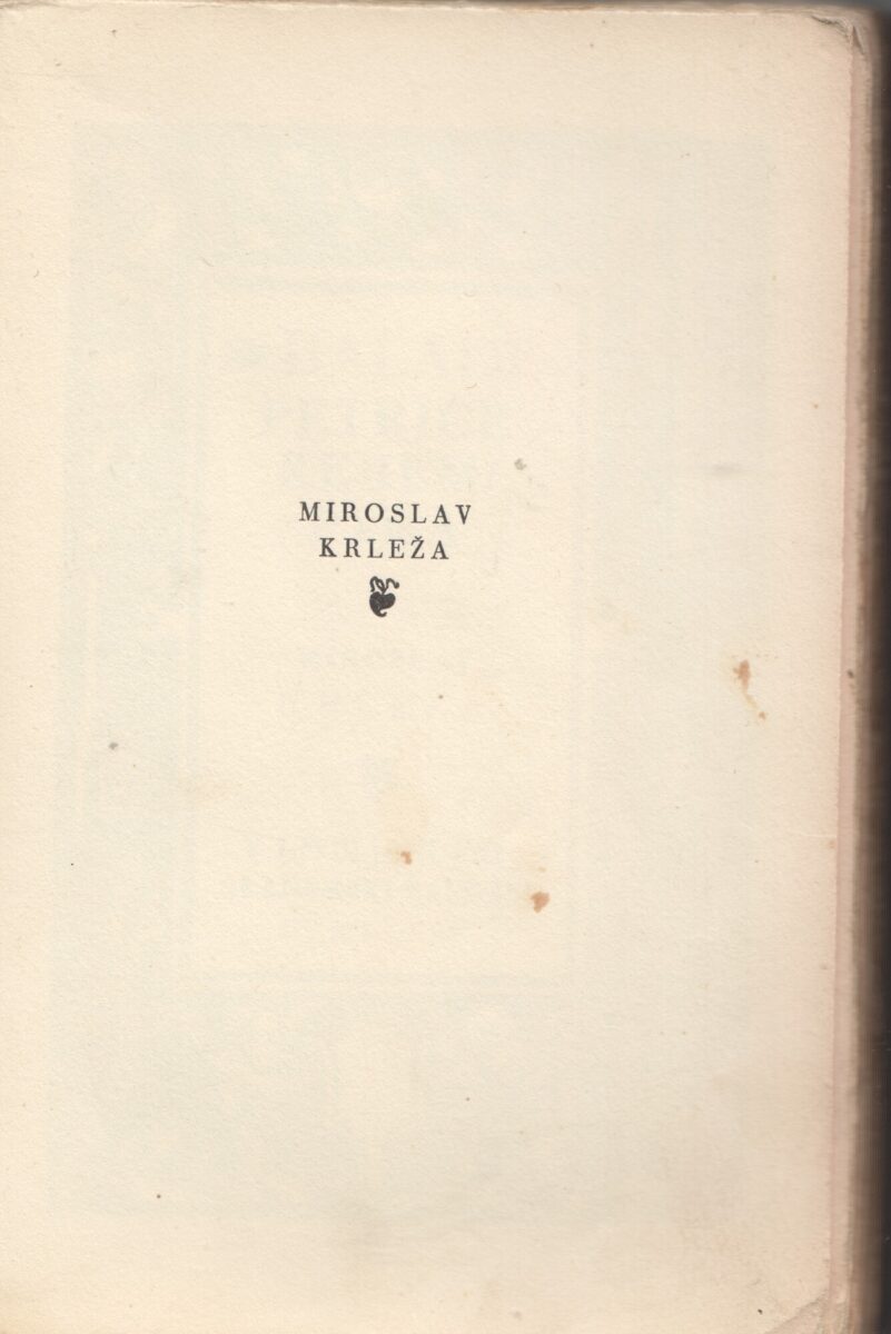 miroslav krleža: balade petrice kerempuha