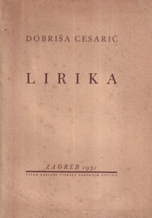 dobriša cesarić - lirika