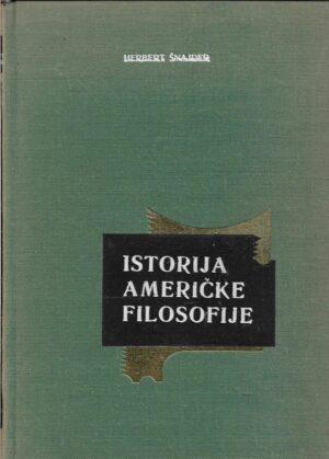herbert schneider: istorija američke filosofije