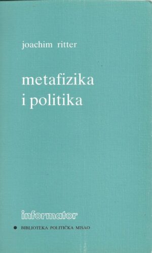 joachim ritter: metafizika i politika