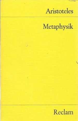 aristotel: metaphysik