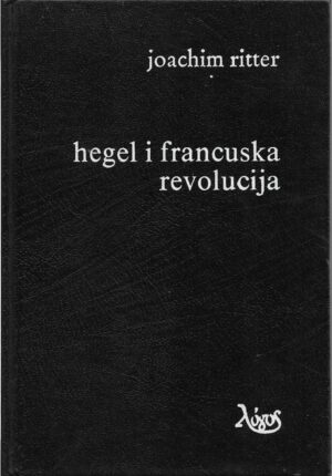 joachim ritter: hegel i francuska revolucija