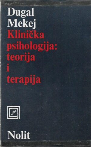 dougal mackay: klinička psihologija - teorija i terapija