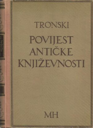 i.m. tronski: povijest antičke književnosti