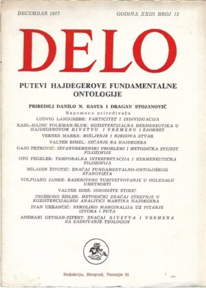 delo, decembar 1977, godina xxiii broj 12