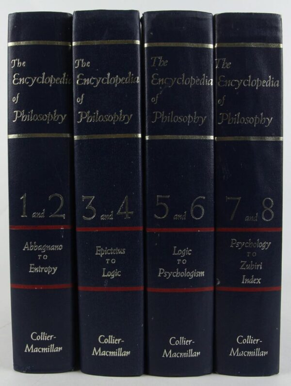 paul edwards (ur.): collier-macmillan, the encyclopedia of philosophy (1-4)