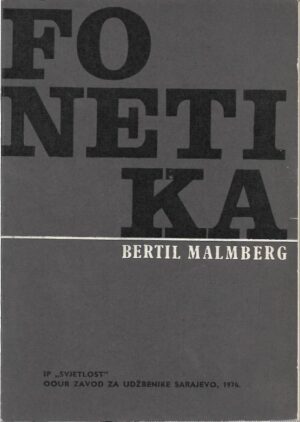 bertil malmberg: fonetika