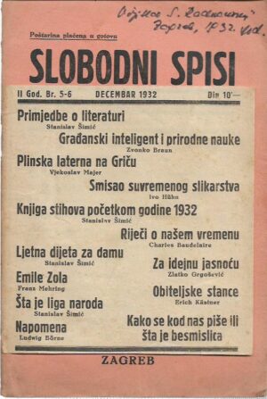 slobodni spisi ii god. br. 5-6