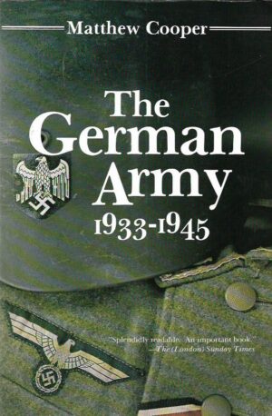 matthew cooper: the german army 1933-1945bibel