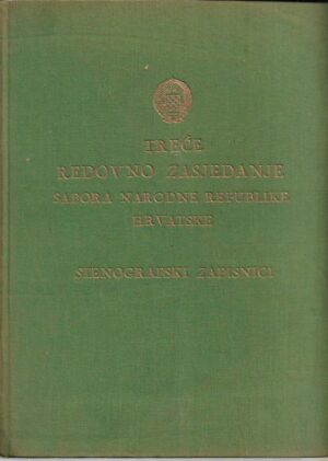 treće redovno zasjedanje sabora narodne republike hrvatske (17-19.5.1948, stenografski zapisnici)