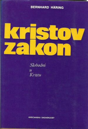 bernard häring: kristov zakon, slobodni u kristu