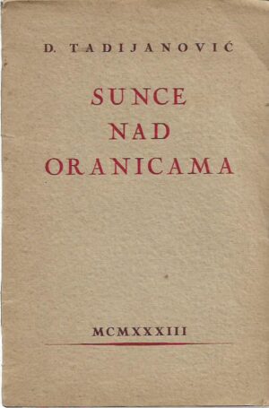 dragutin tadijanović: sunce nad oranicama