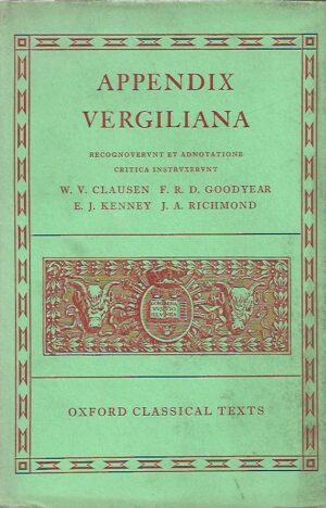w. v. clausen et al.  (ur.): appendix vergiliana