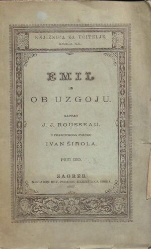 jean jacques rousseau: emil ili ob uzgoju i