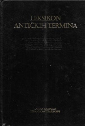 dubravko Škiljan (prir.): leksikon antičkih termina