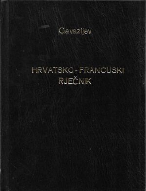 gavazzi: hrvatsko-francuski rječnik