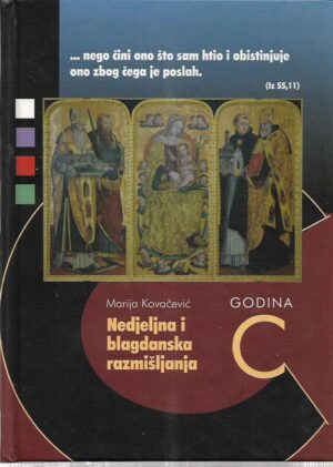 marija kovačević: nedjeljna i blagdanska razmišljanja