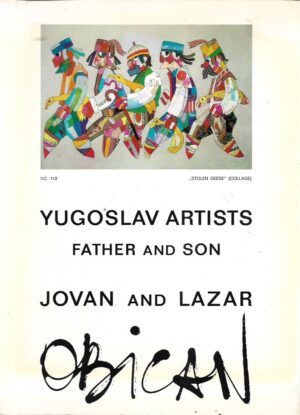 yugoslav artists, father and son, jovan and lazar obican