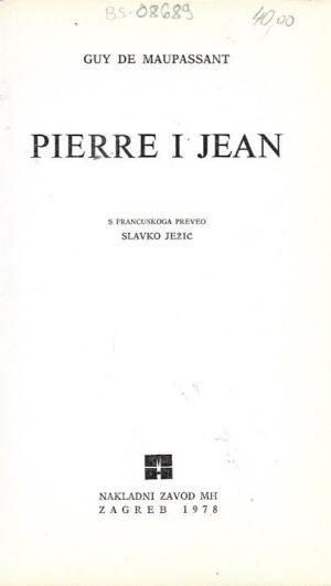 guy de maupassant: pierre i jean