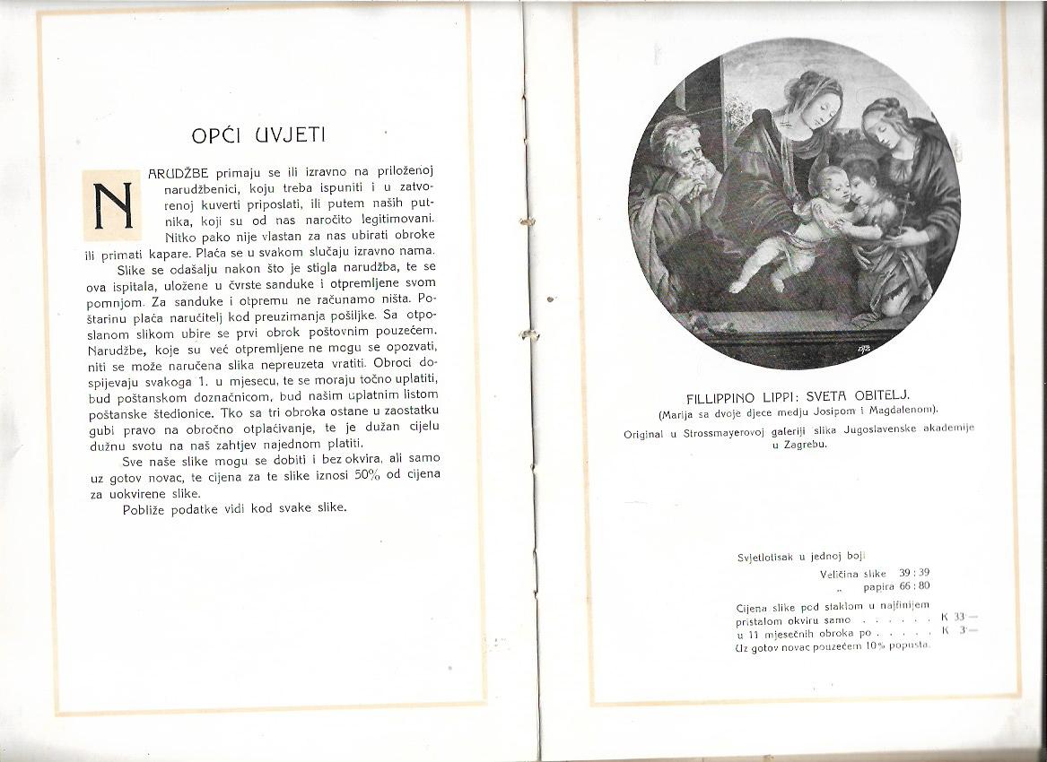 svjetlotiskarski zavod r. mosinger d.d. (katalog)